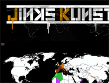 Tablet Screenshot of jinkskunst.com